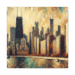 "Enchanted Urban Symphony" - Canvas