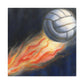 Volleyball in Hyperrealism - Canvas