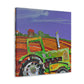 Tractor in the Heavens - Canvas