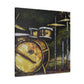 Drumming in the City - Canvas