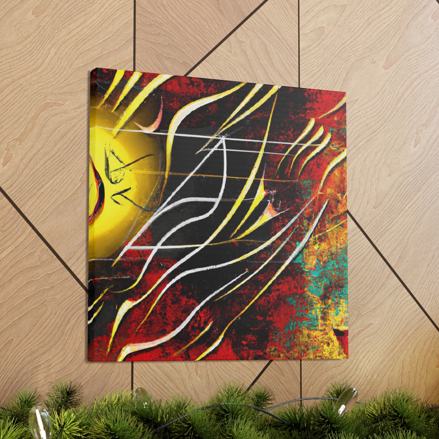 "Cyber Art Illumination" - Canvas