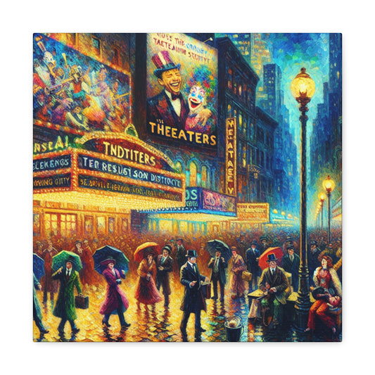 Enchanted Evening Lights - Canvas