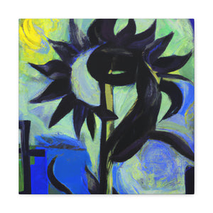 "Sunflower in Surrealism" - Canvas