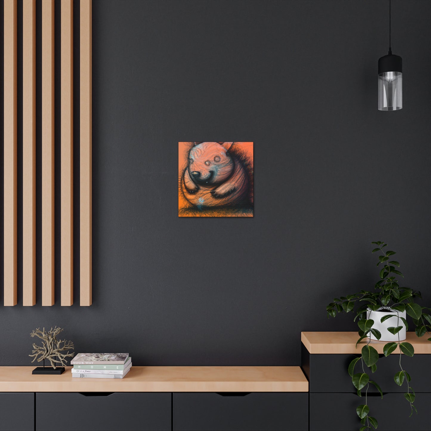 Wombat: Surreal Dream - Canvas