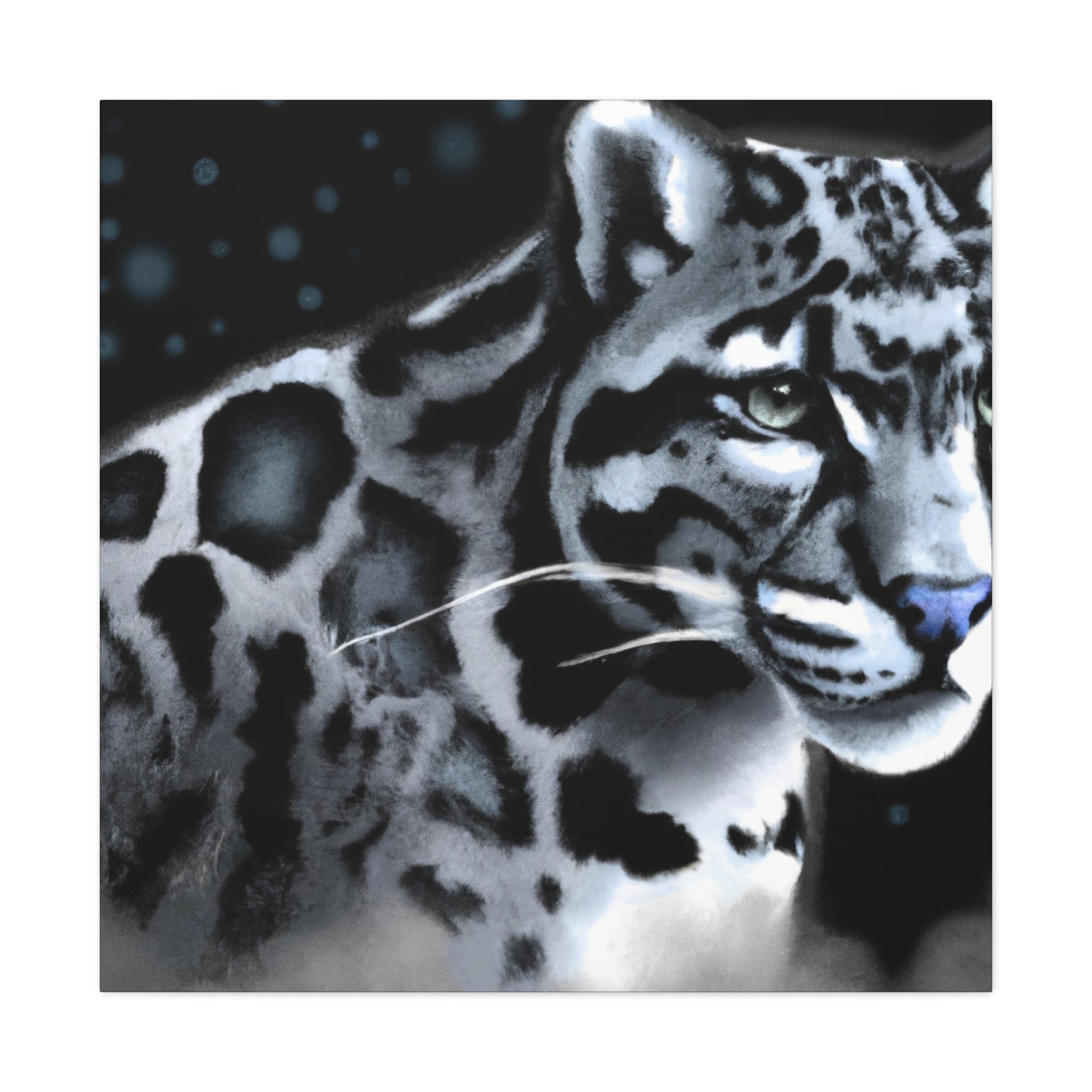 Clouded Leopard Majesty - Canvas