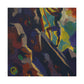 Climbing Rock Majesties - Canvas