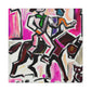 Rodeo in Abstract form - Canvas