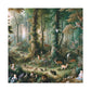 Whispering Woodland Wonders - Canvas