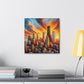 Midwest Metropolis Mural - Canvas