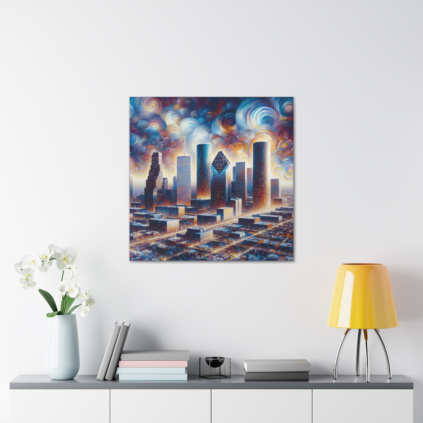 "Urban Visions Unveiled" - Canvas