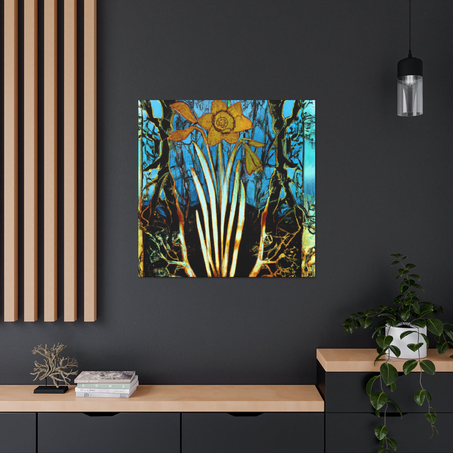 "Daffodils in Bloom" - Canvas