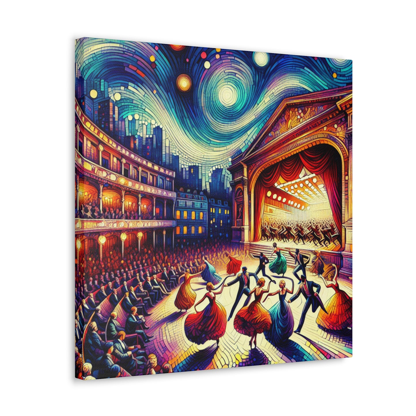 "Harmony of Melodic Colors" - Canvas