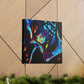 "Stingray Art Deco Gloss" - Canvas