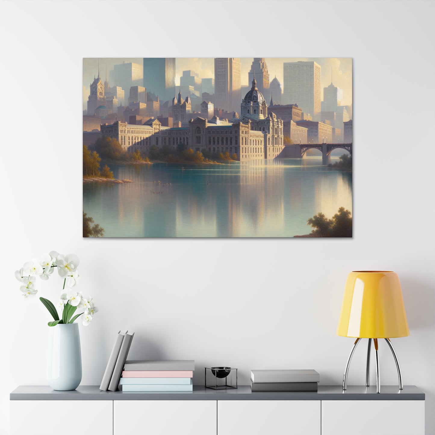 "City of Northern Bliss" - Canvas