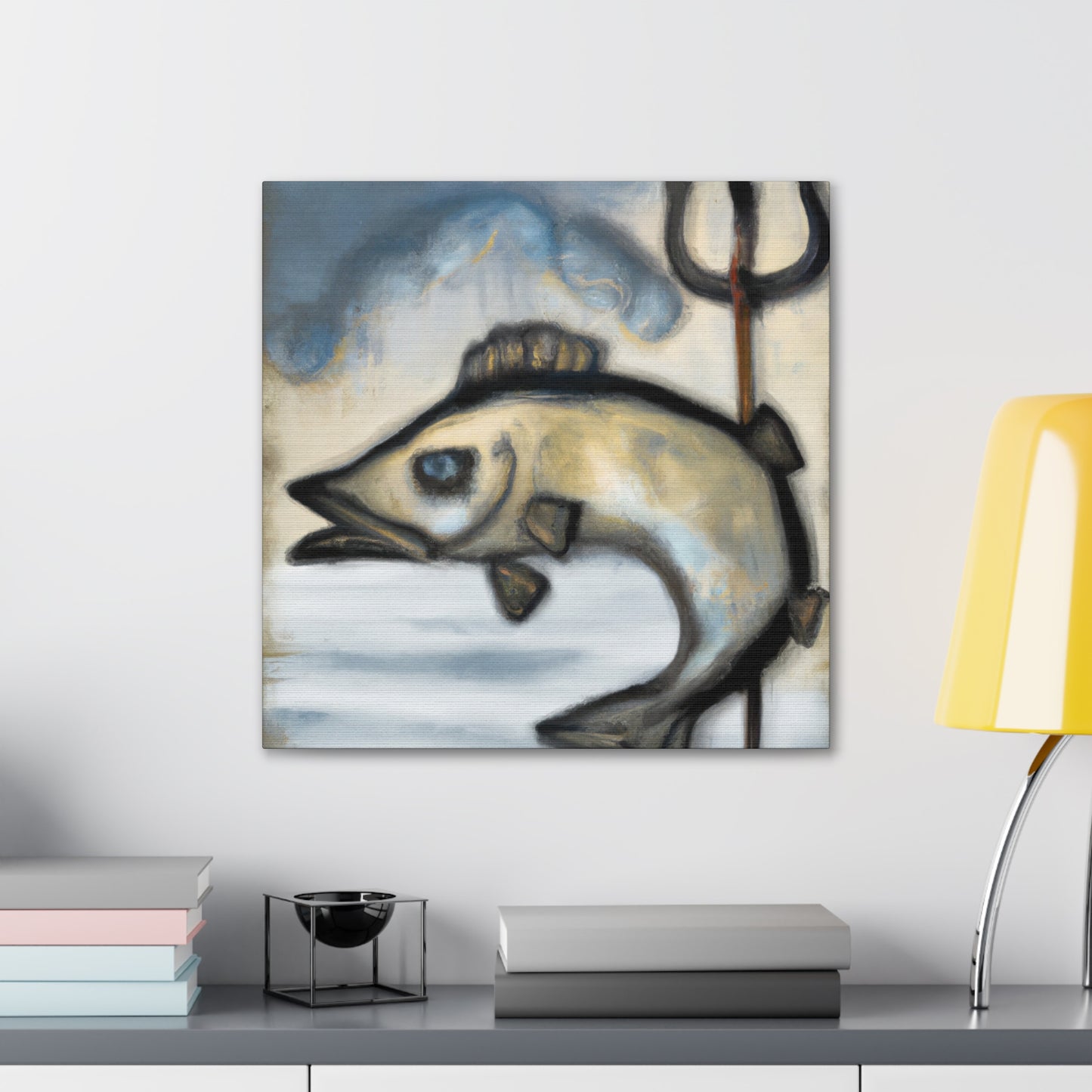 "Walleye of Surrealism" - Canvas