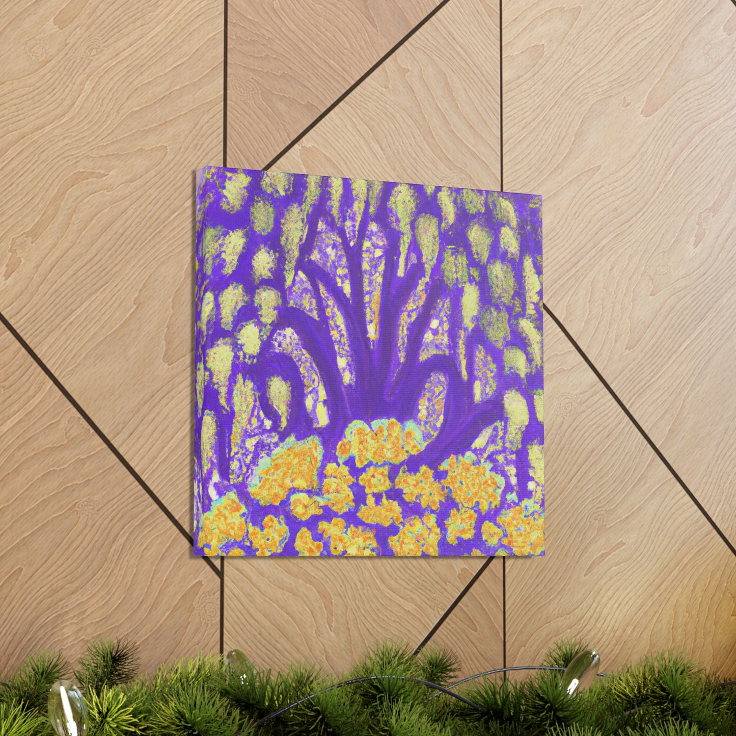 "Wisteria in Bloom" - Canvas