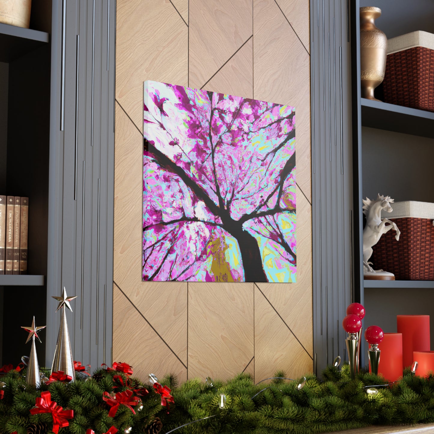 "Fairytale Cherry Blossoms" - Canvas