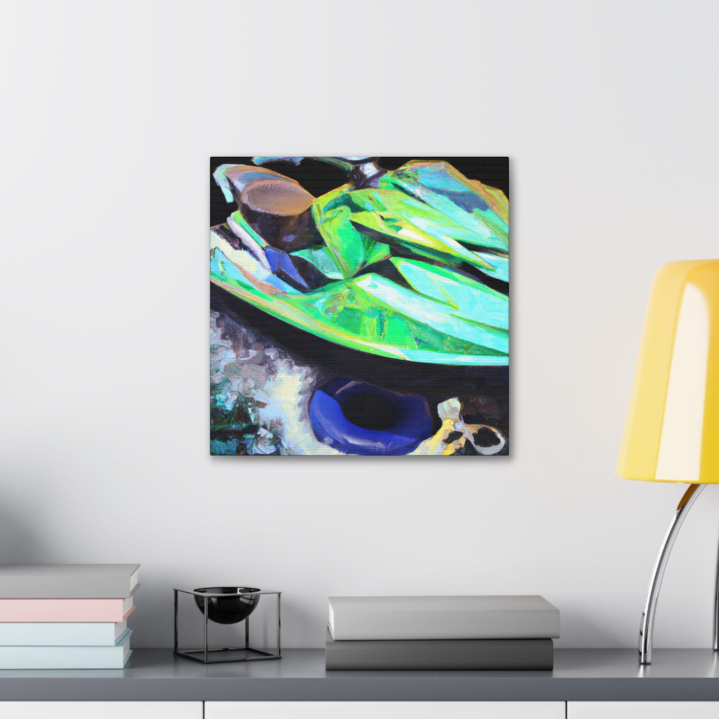 Jet Skiing Sunshine Joy - Canvas