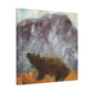 "The Brown Bear Roars" - Canvas