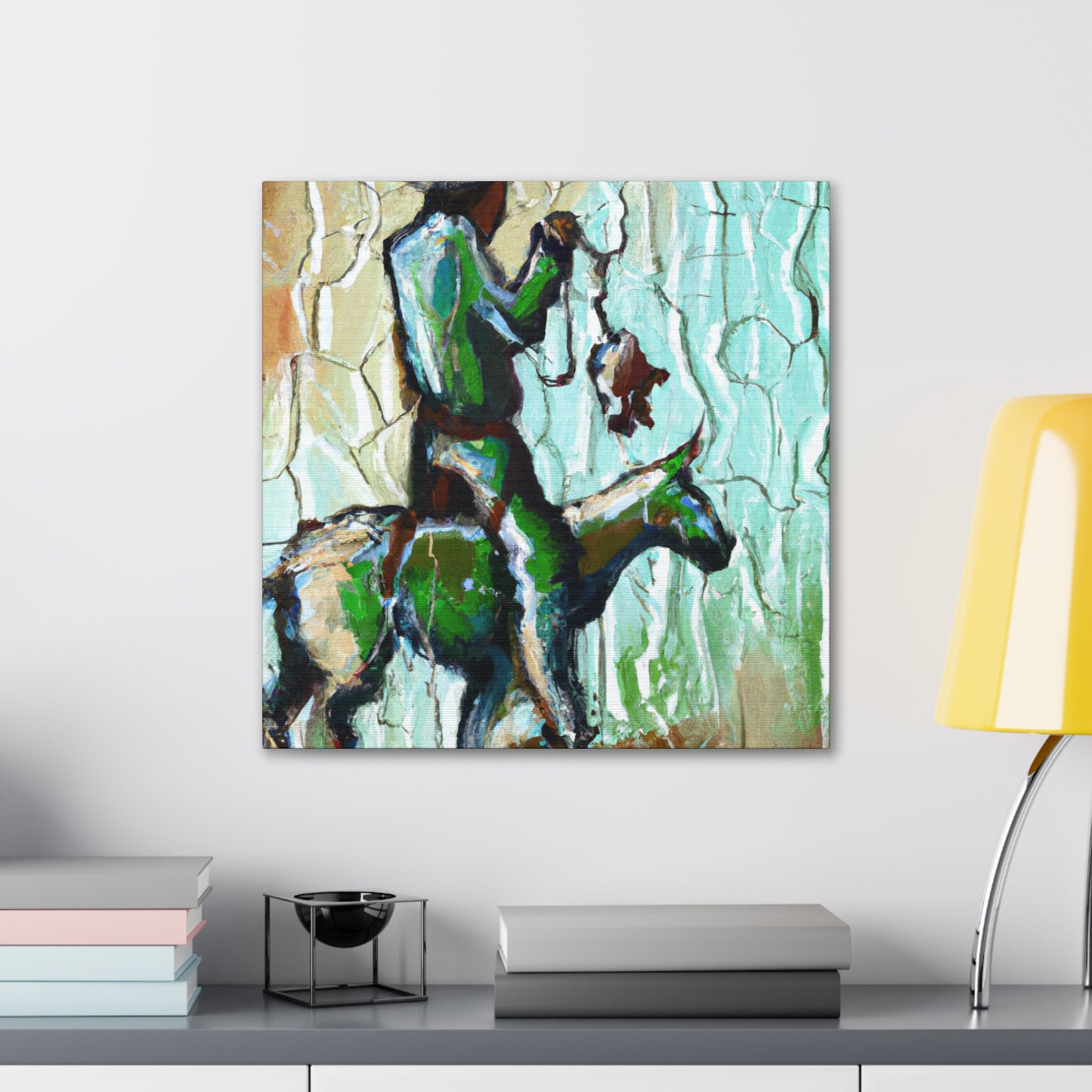 Cowboys on Wild Steeds - Canvas