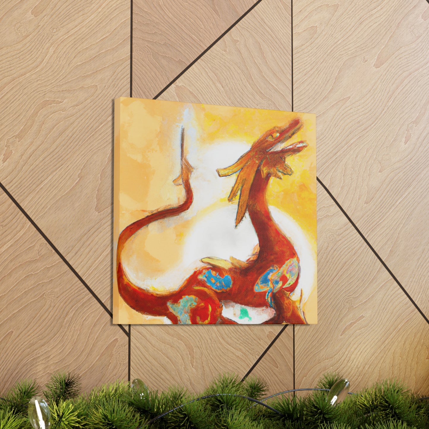 "Dragon's Majestic Majesty" - Canvas