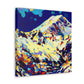 "Snowy Mountain Majesty" - Canvas