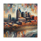 "Southern Serenade: Nashville Reverie" - Canvas