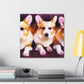 Corgi's Complicit Aloofness - Canvas