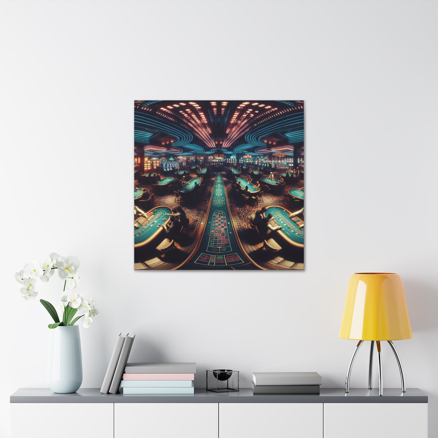 Gilded Gambler's Ballroom - Canvas