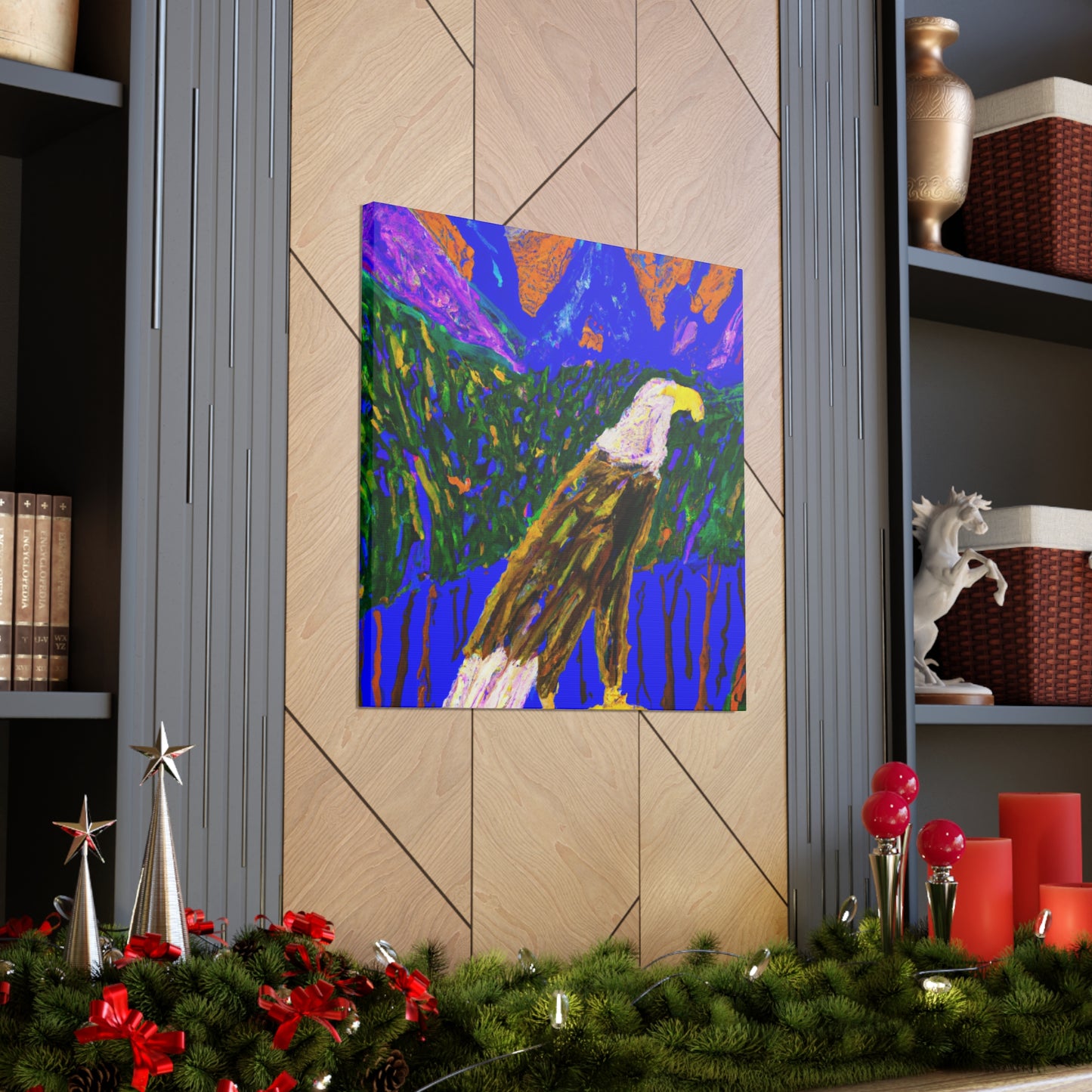 "The Noble Bald Eagle" - Canvas