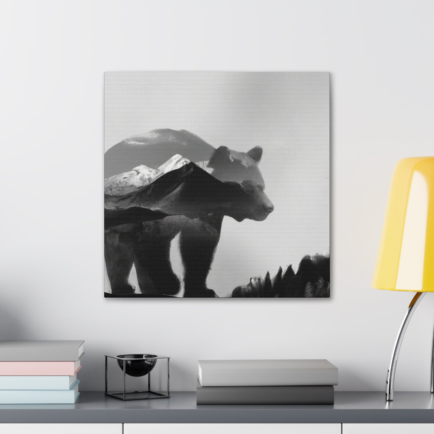 "Bear in a Dreamscape" - Canvas