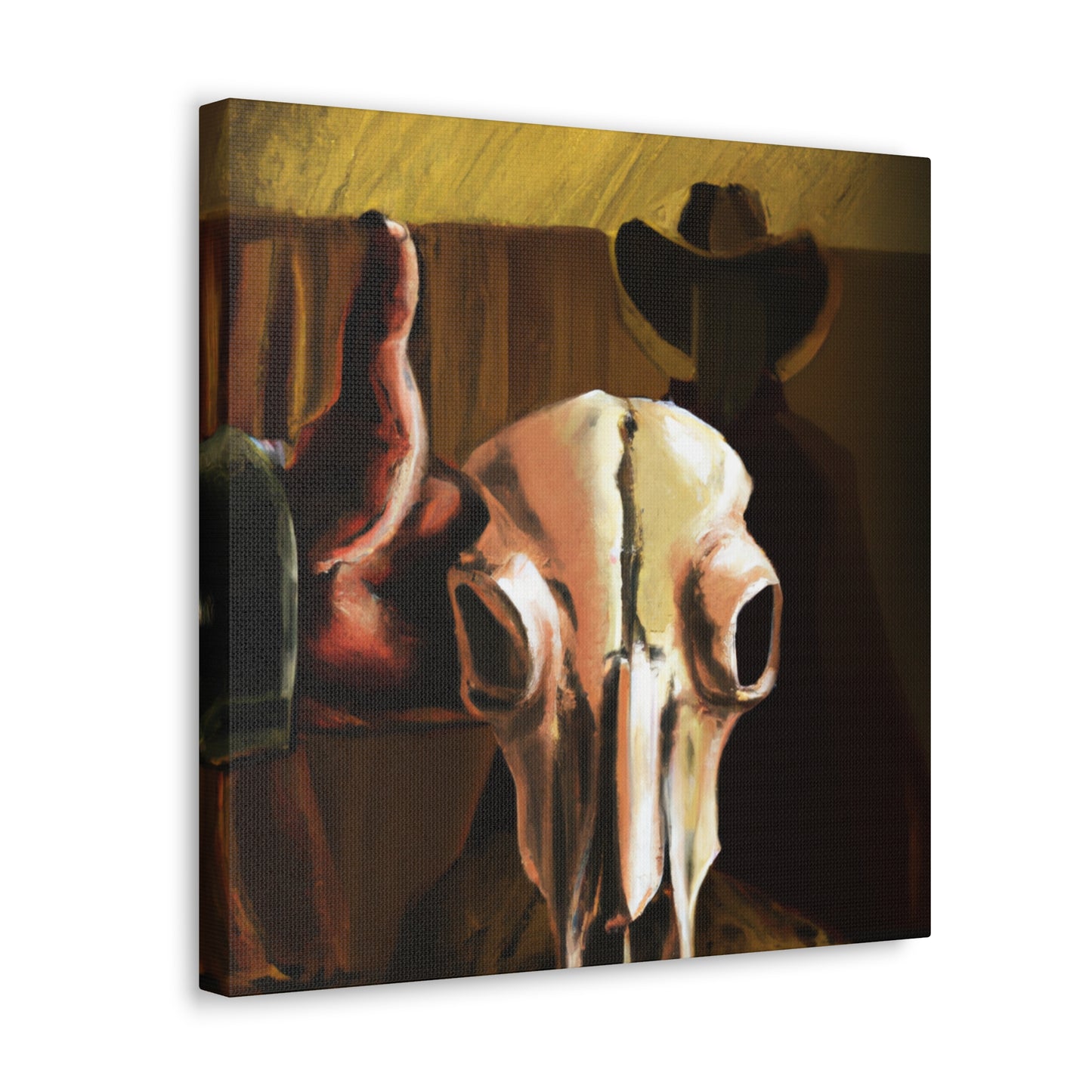 Cow Skull Apollo Dream - Canvas