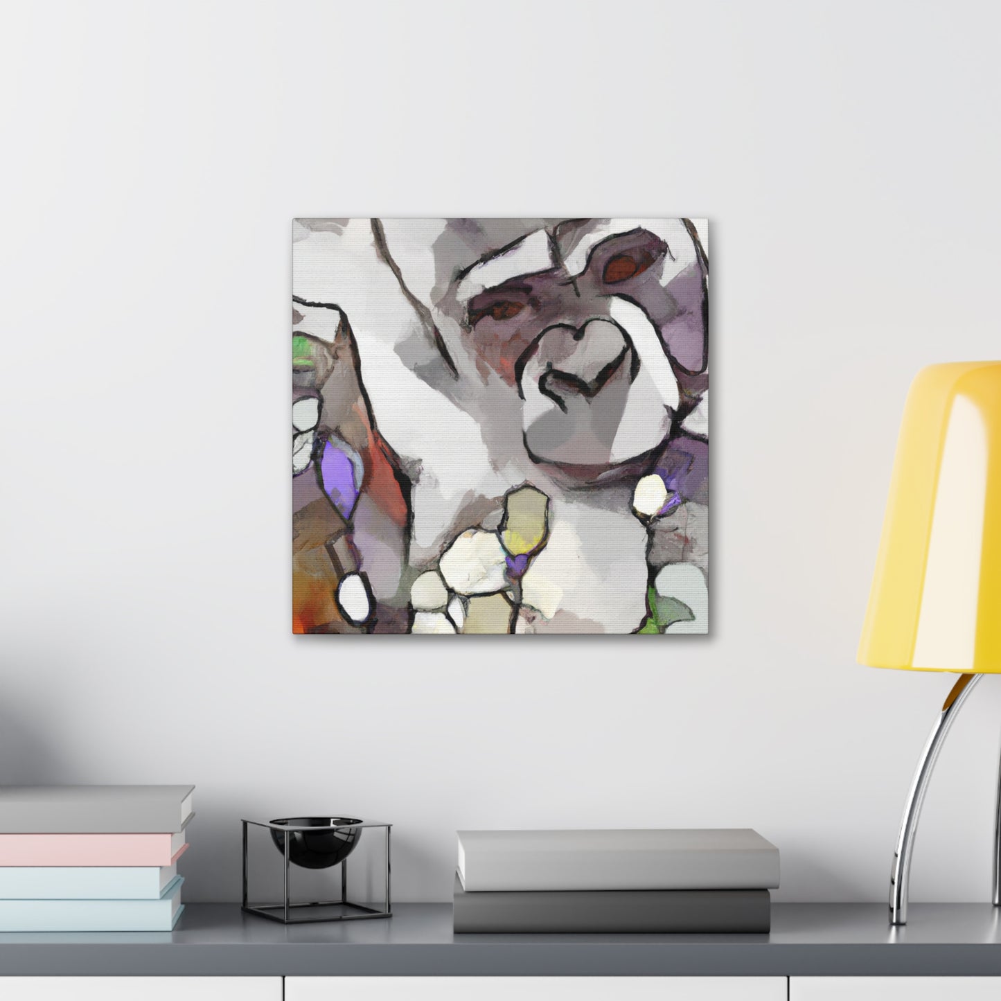 Gorilla in Abstraction - Canvas