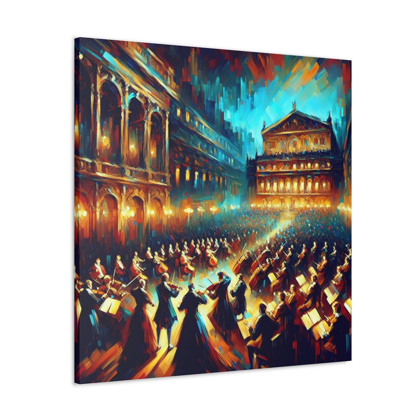 Harmonious Melodies Unleashed - Canvas