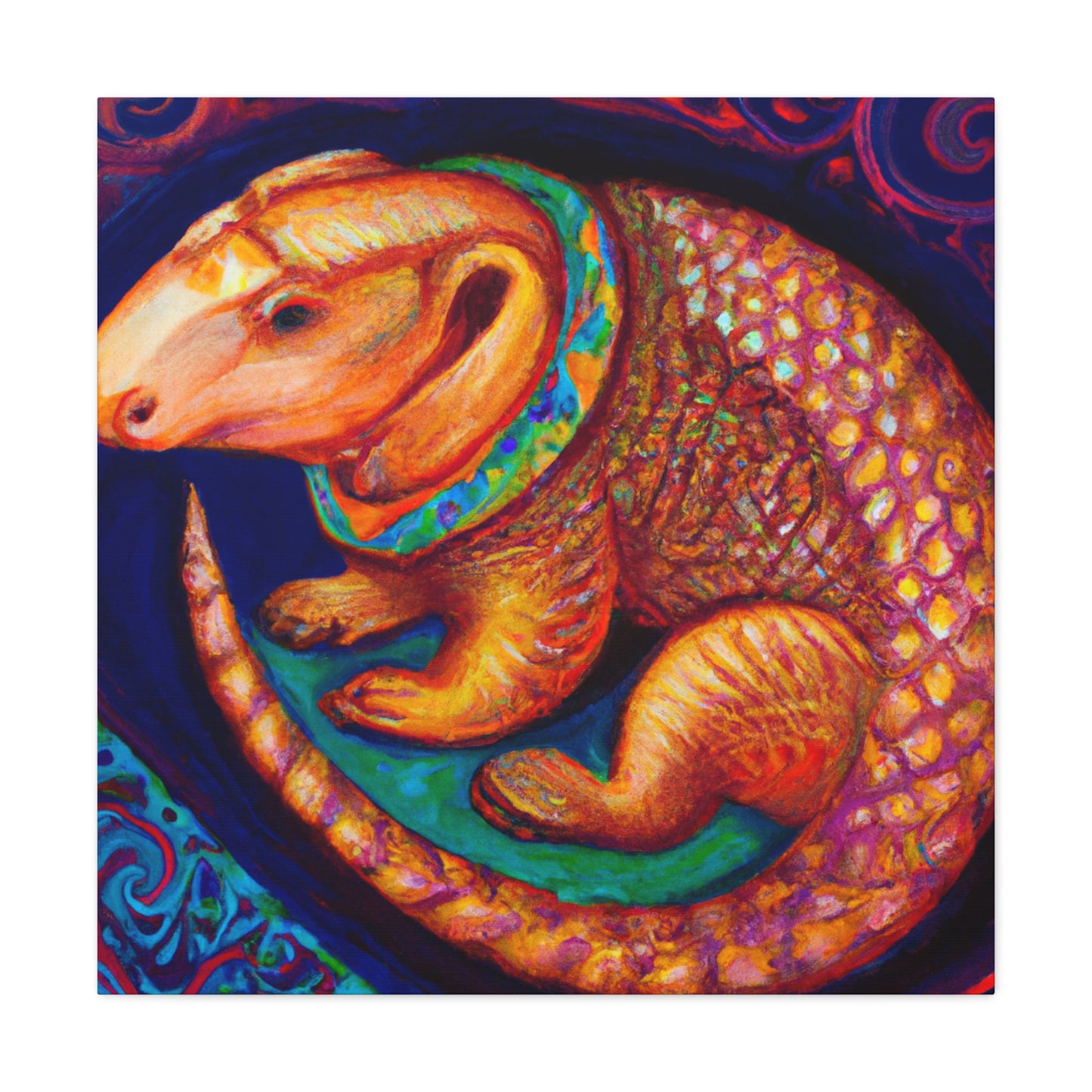 Pangolin in Renaissance - Canvas