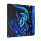 Elf in Evening Gown - Canvas