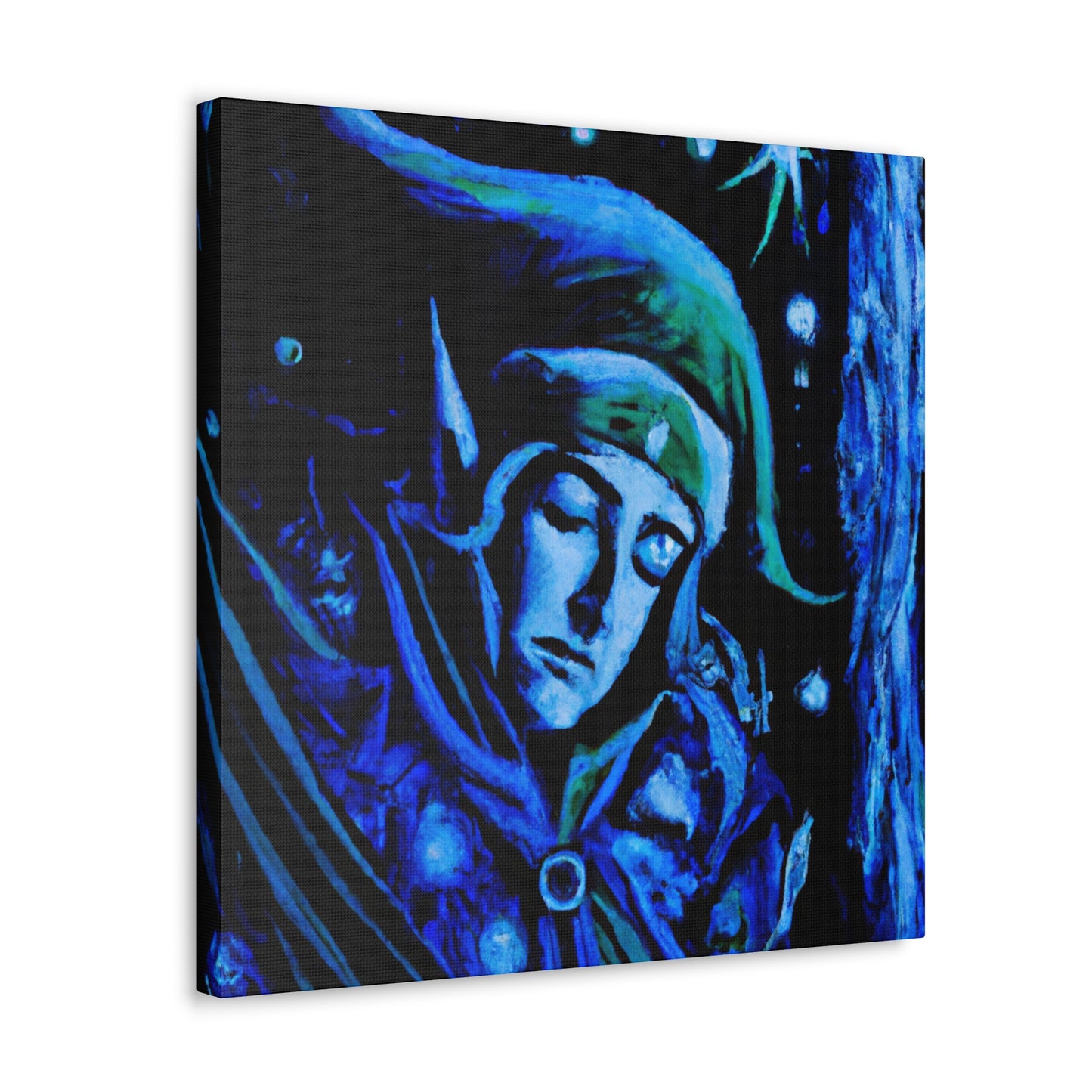 Elf in Evening Gown - Canvas