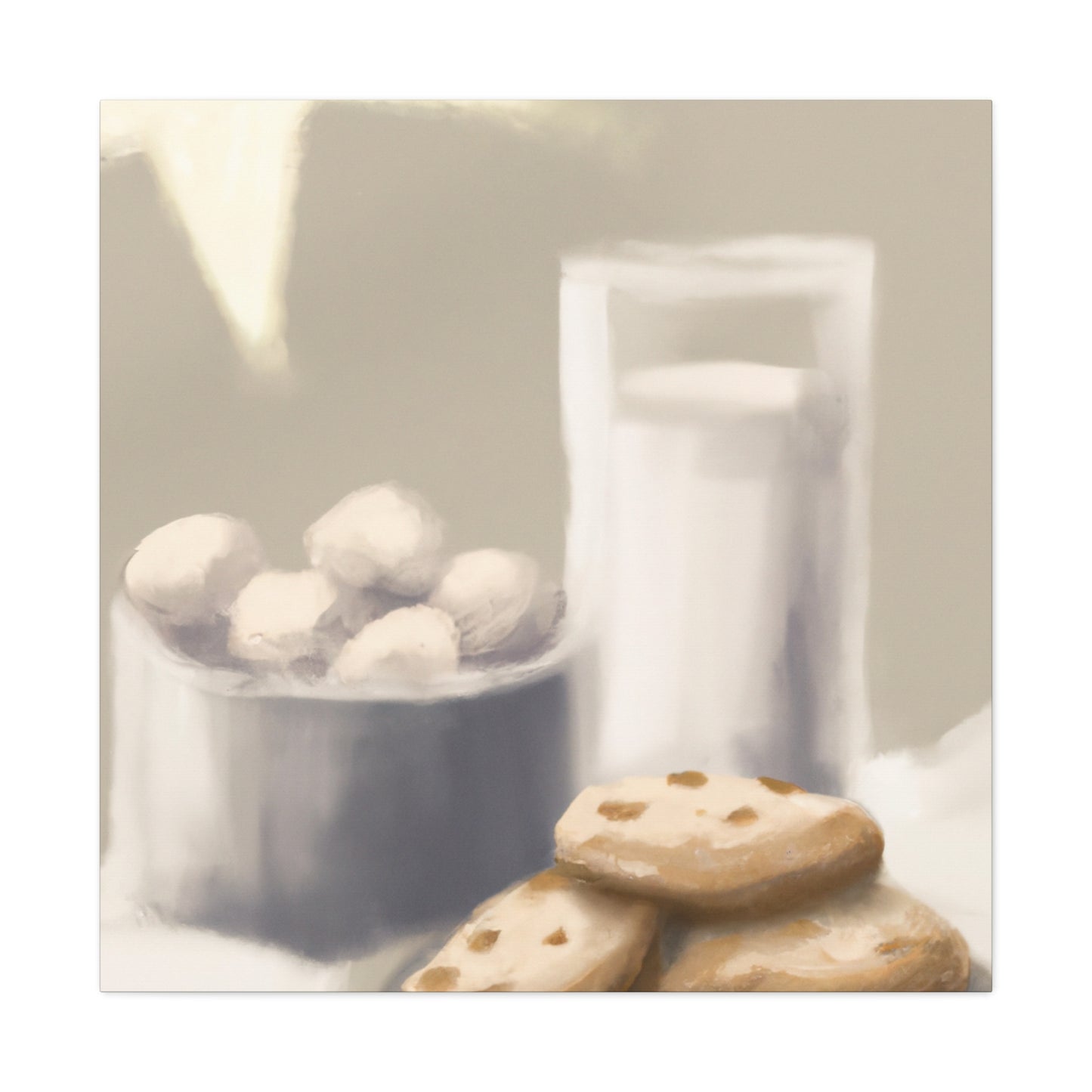 Milk and Cookie Dreams - Canvas