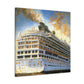 Cruise Sails Grandly - Canvas