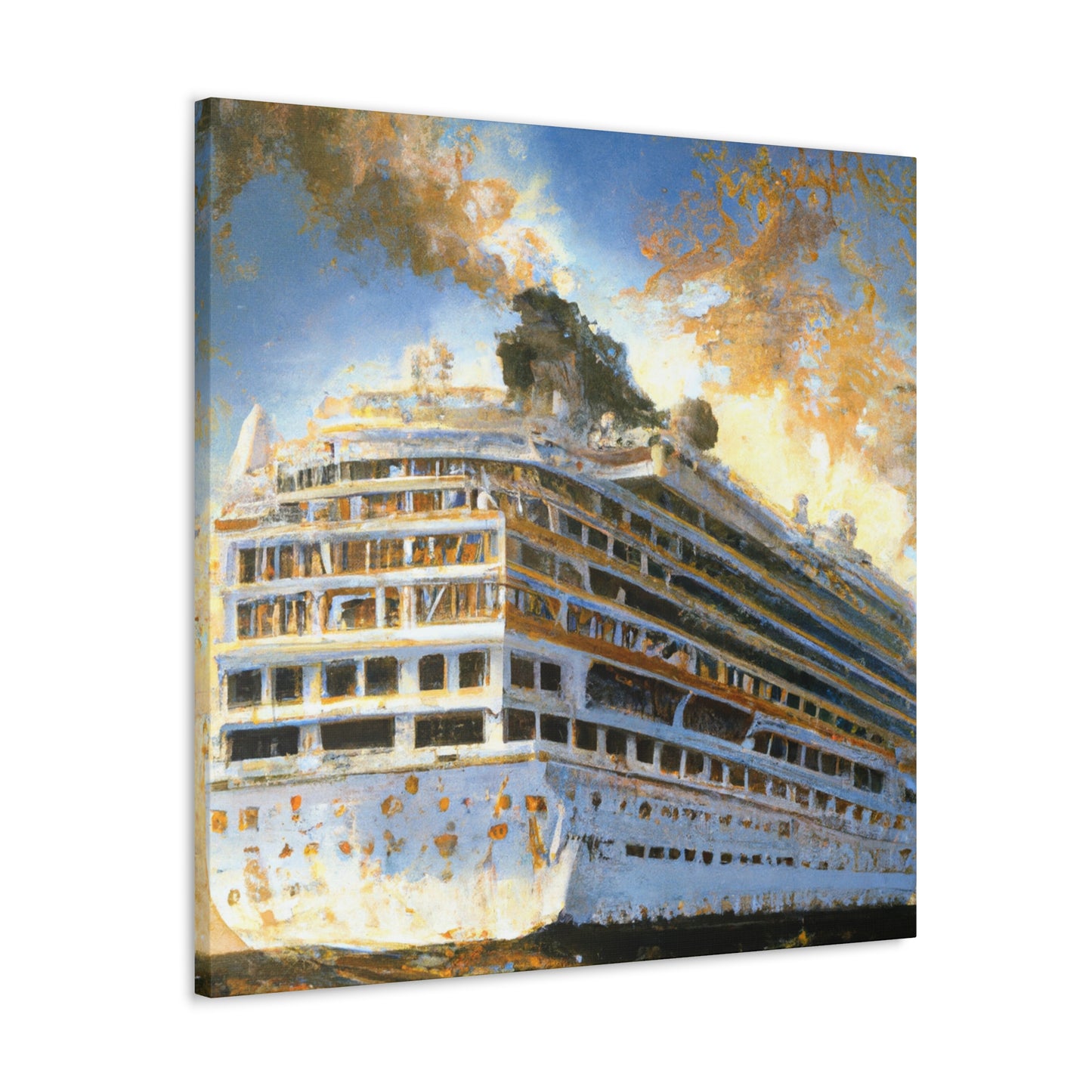 Cruise Sails Grandly - Canvas