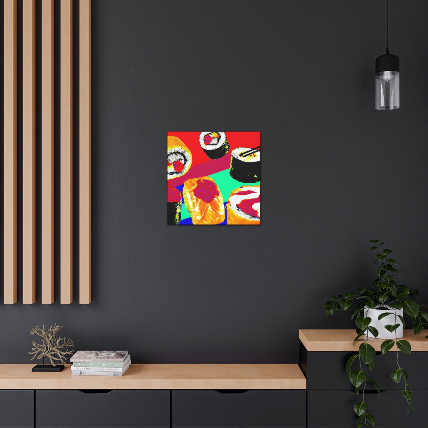 Sushi Pop Dreams. - Canvas