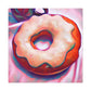 "Glistening Surreal Doughnuts" - Canvas