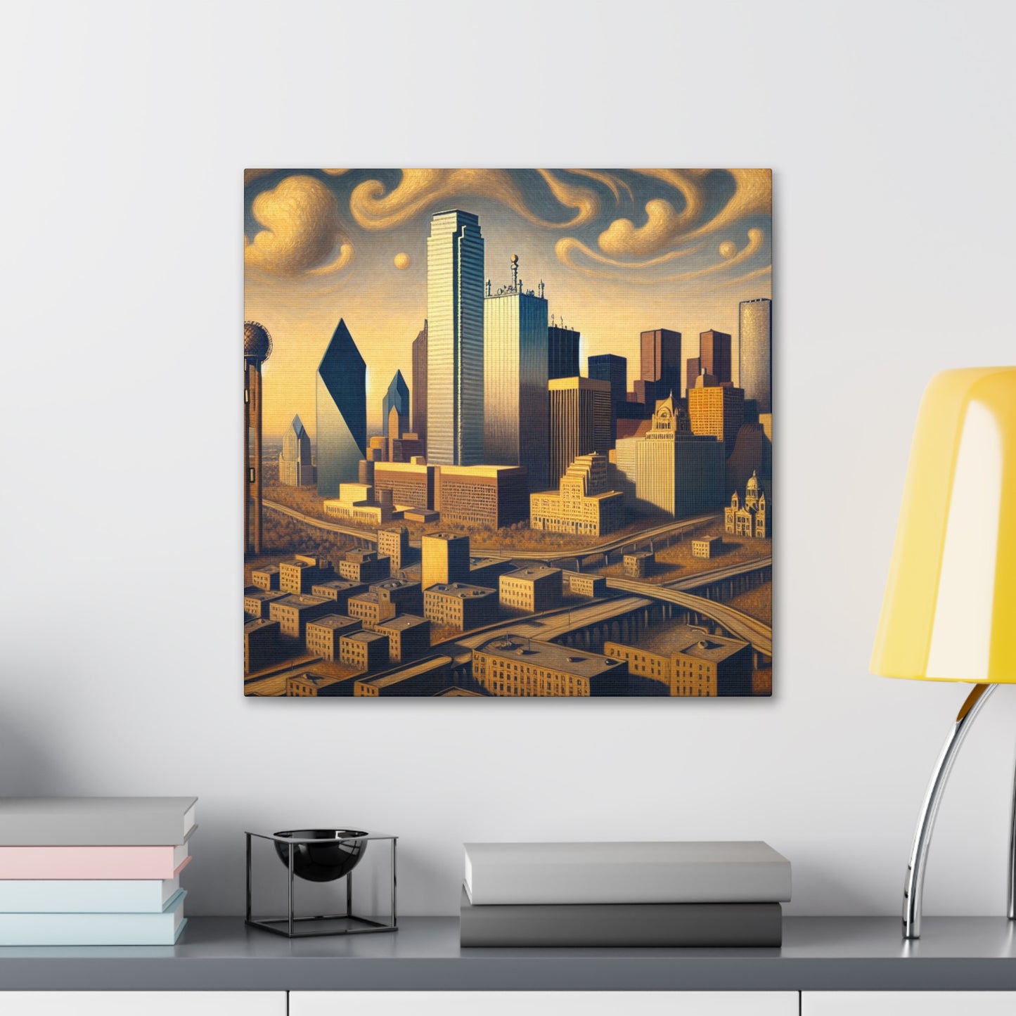 Texan Dream in Dallas - Canvas