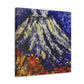 Volcano in Impressionism - Canvas