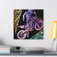 "Motocross inSplendor" - Canvas