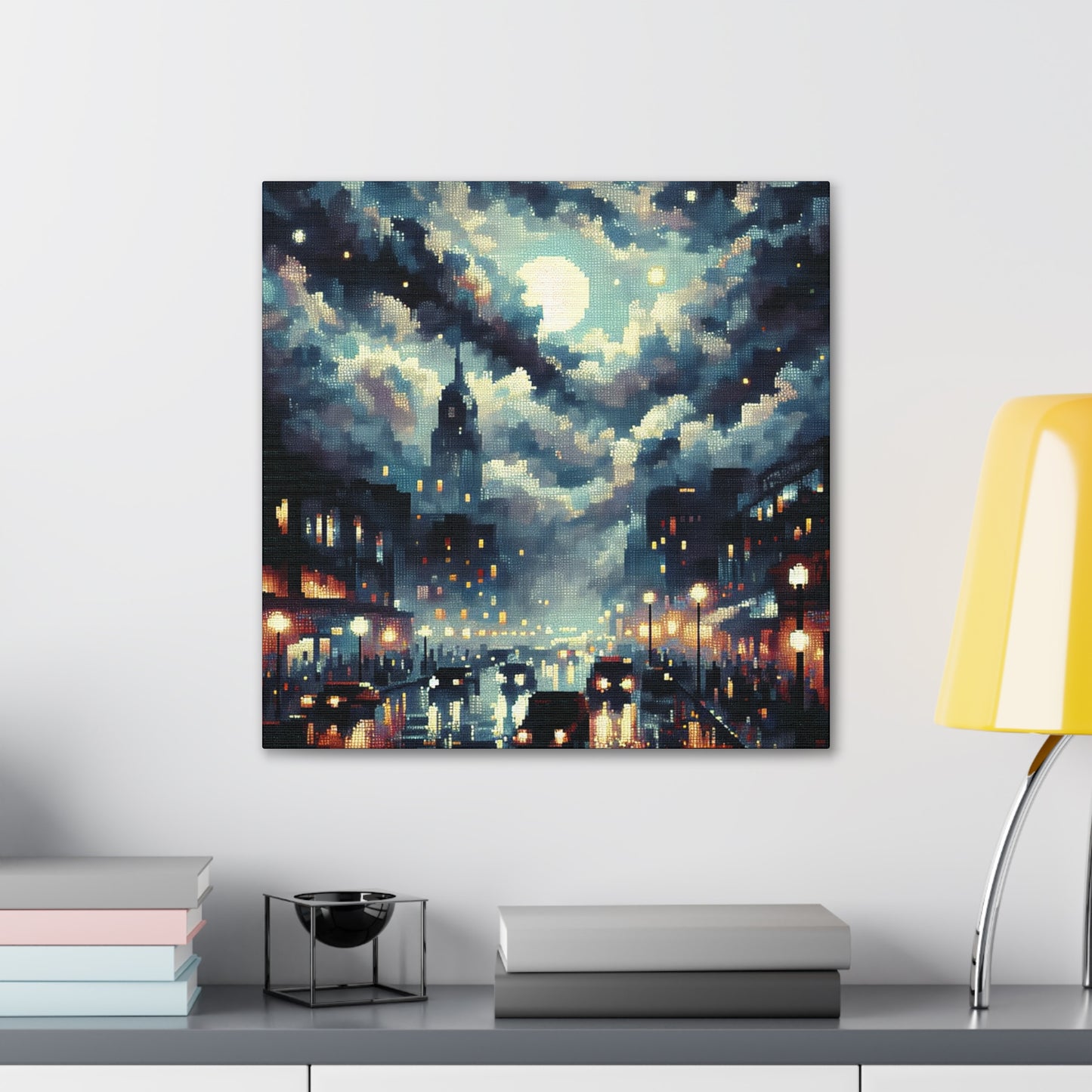 Passionate Polka at Twilight - Canvas