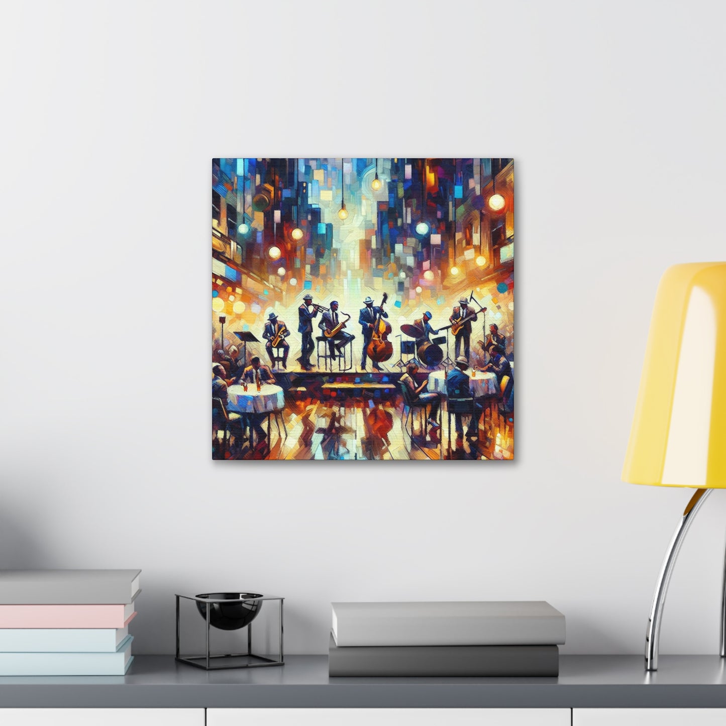 "Lively Rhythms of Jazz" - Canvas