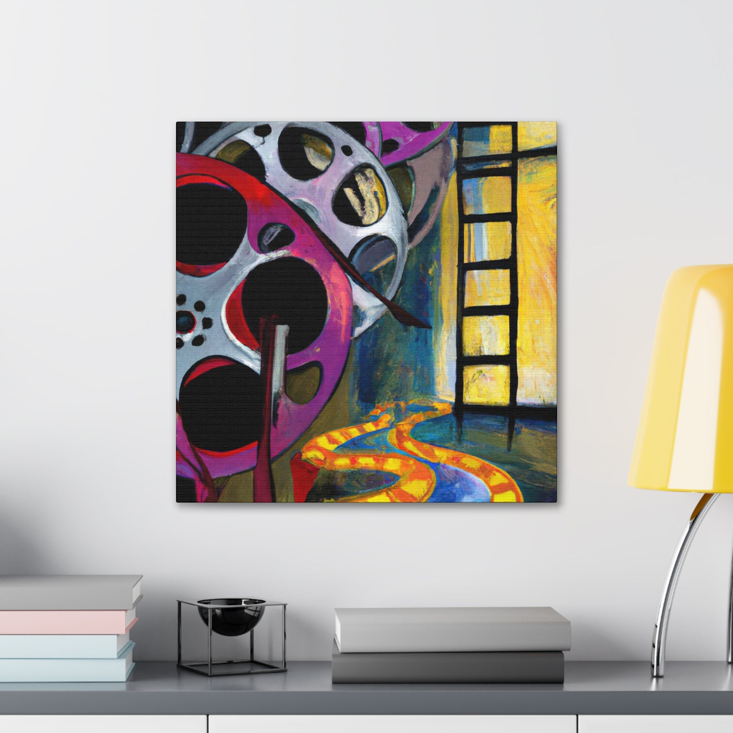 "Movie Reels Fantasia" - Canvas