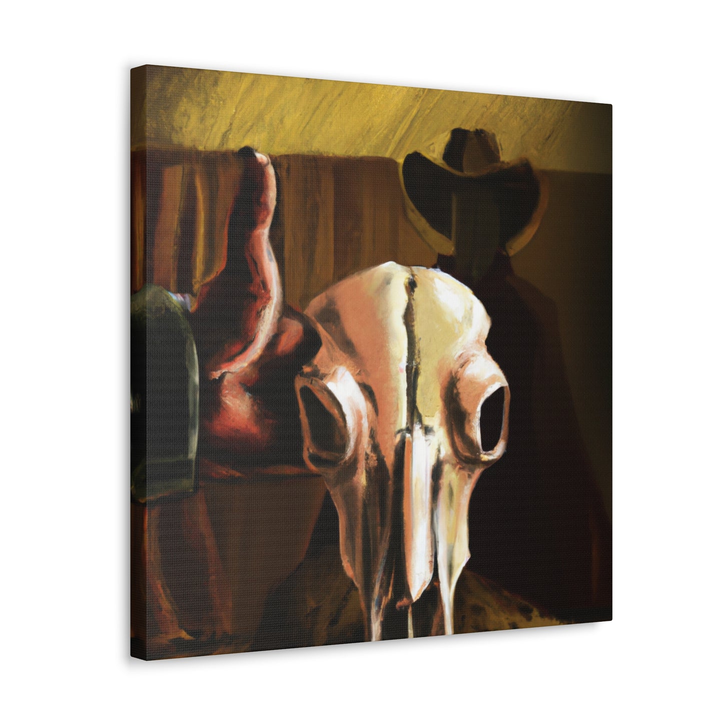 Cow Skull Apollo Dream - Canvas