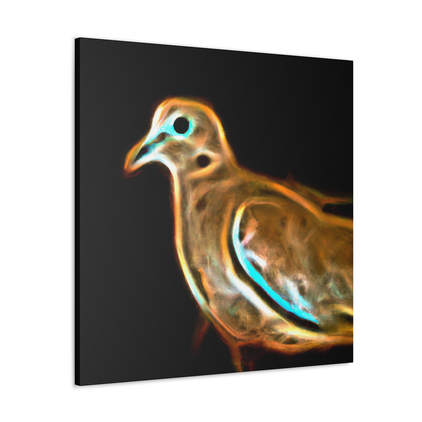 Mourning Dove in Flight - Canvas